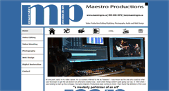 Desktop Screenshot of maestropro.ca
